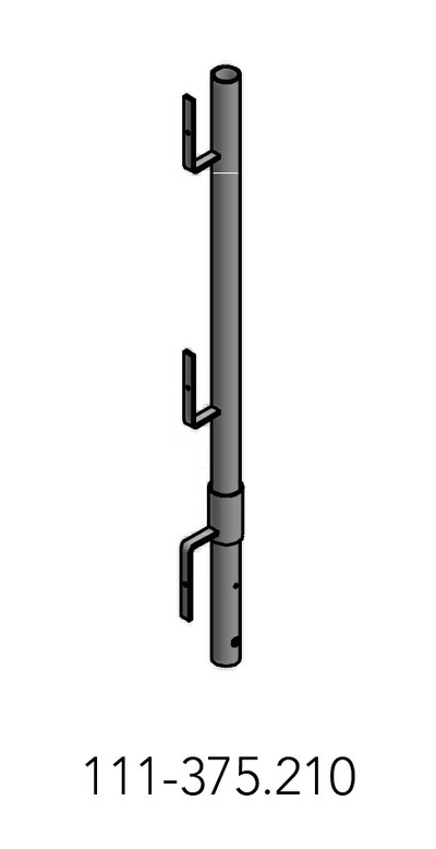TS12 Poteau de rambarde GP 120 Tobler AG